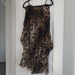 H&M Roberto Cavalli Collection Leopard Tunic